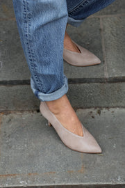Pumps Kim Taupe Suede