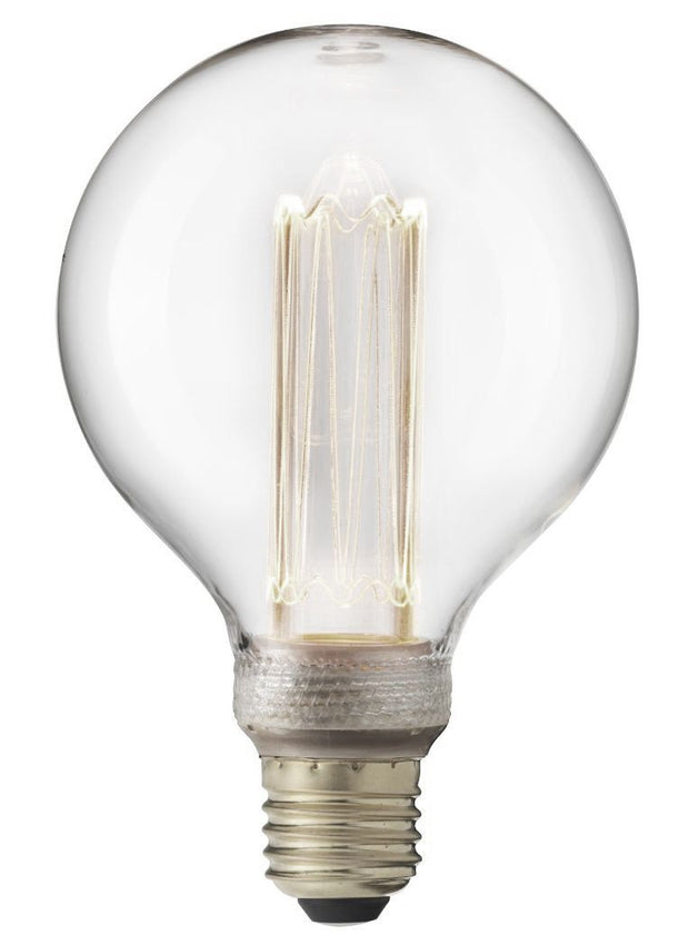 Lyspære E27 Future LED Globe White 9,5 cm