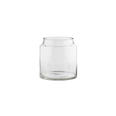 Vase Glass Low 14.5x15 cm