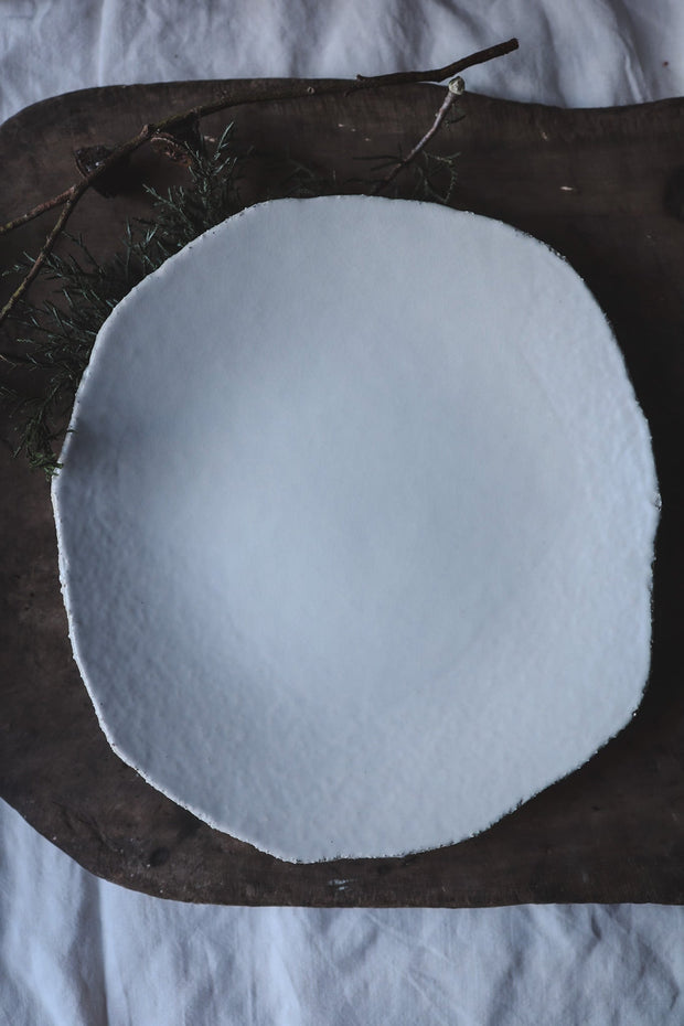 Wabi Middagstallerken 29,5 cm Blanc