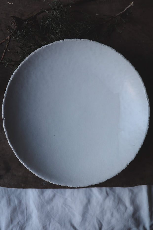Wabi Tallerken Dyp 26 cm Blanc